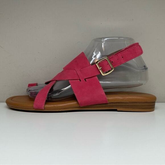 NWOB | Sarto by Franco Sarto | Gia Suede Sandals | Pink | Various Sizes - Picture 4 of 14